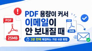 PDF용량줄이기